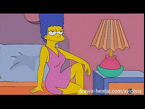Lesbian Hentai - Lois Griffin and Marge Simpson 5 min
