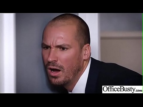 (Lennox Luxe) Горячая сексуальная девушка с большими круглыми сиськами занимается сексом в офисе, клип-20 7 мин.
