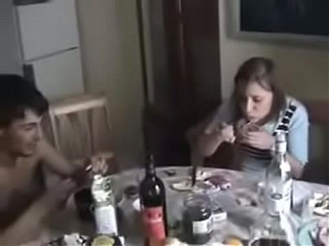 Пьяные русские студенты потрахались на вечеринке