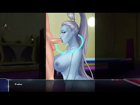 Божественное приключение Dragon Ball, часть 12, секс с сайаном 31 мин.