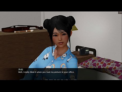 Сочельник директора [Christmas PornPlay Hentai game] Ep.1 сексуальный подарок в красном бикини идеальной негритянке 11 мин.