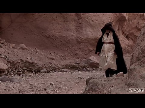 Wicked - Obi Wan засовывает свой член Obi в задницу песчаной крошки ПОЛНАЯ СЦЕНА 18 мин.