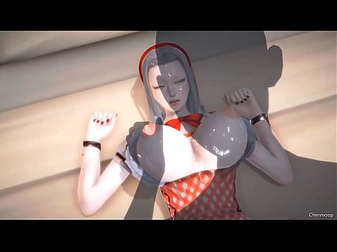 3D hentai waitress quality service