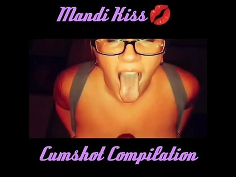 Mandi Kiss ~ подборка камшотов 17 мин.