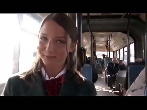Girl stripped naked and brutally fucked in public bus 32 min